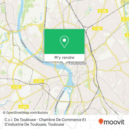 C.c.i. De Toulouse - Chambre De Commerce Et D'industrie De Toulouse plan