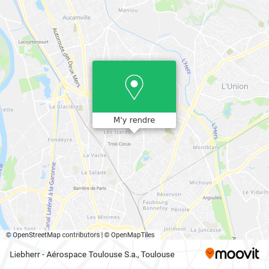 Liebherr - Aérospace Toulouse S.a. plan