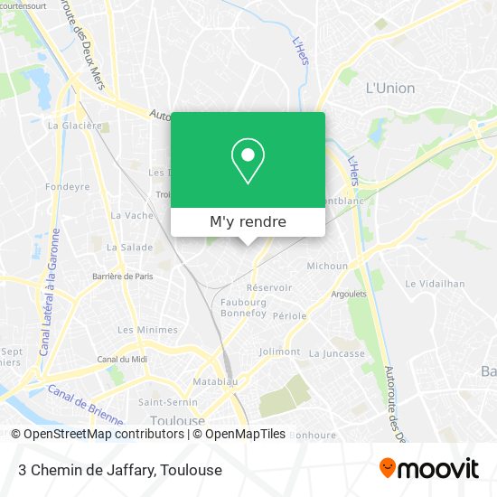 3 Chemin de Jaffary plan