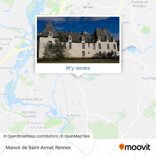 Manoir de Saint-Armel plan