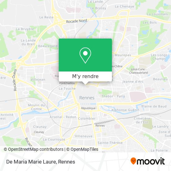 De Maria Marie Laure plan