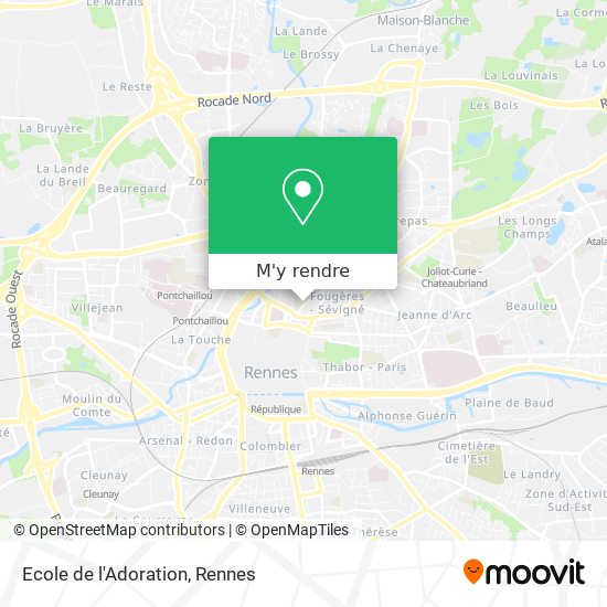 Ecole de l'Adoration plan