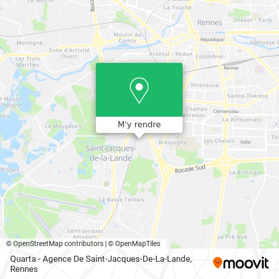 Quarta - Agence De Saint-Jacques-De-La-Lande plan