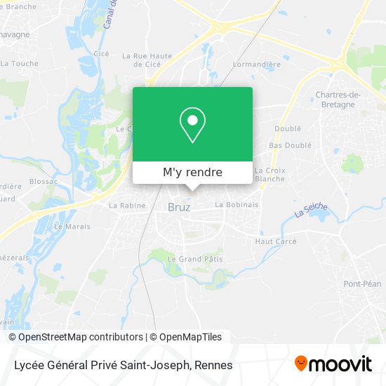 Lycée Général Privé Saint-Joseph plan