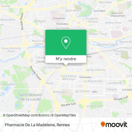 Pharmacie De La Madeleine plan