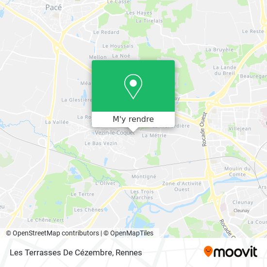 Les Terrasses De Cézembre plan