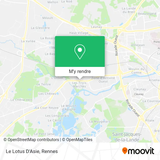 Le Lotus D'Asie plan