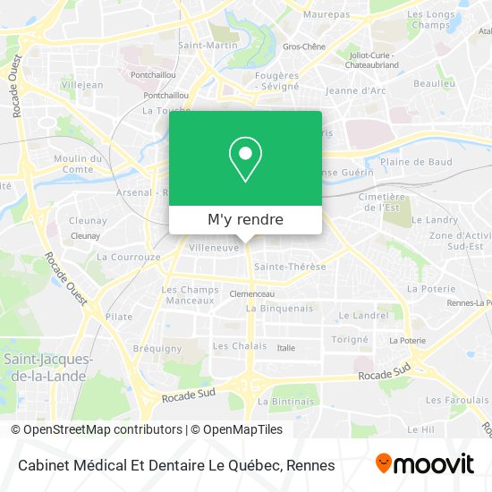Cabinet Médical Et Dentaire Le Québec plan