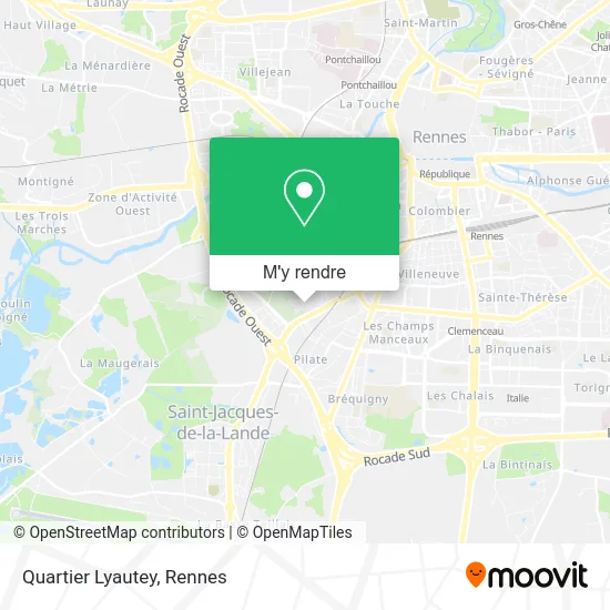 Quartier Lyautey plan