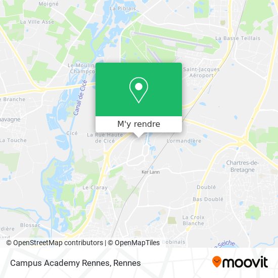 Campus Academy Rennes plan