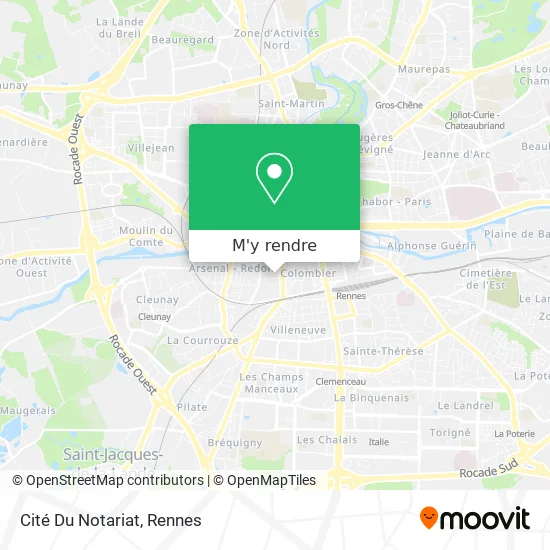 Cité Du Notariat plan