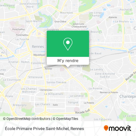 École Primaire Privée Saint-Michel plan