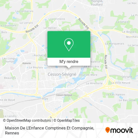 Maison De L'Enfance Comptines Et Compagnie plan