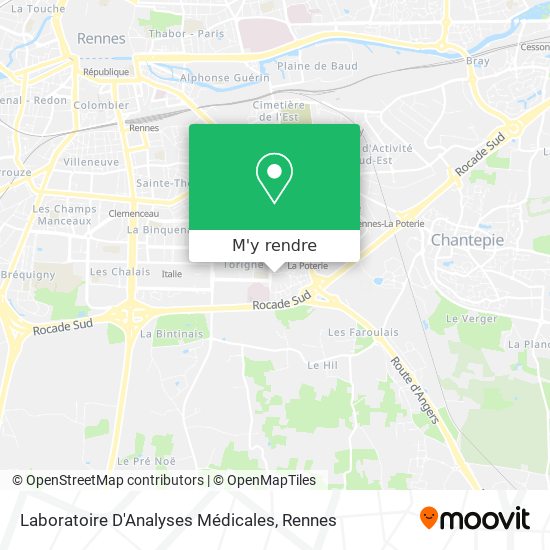 Laboratoire D'Analyses Médicales plan