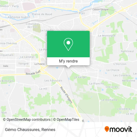 Gémo Chaussures plan