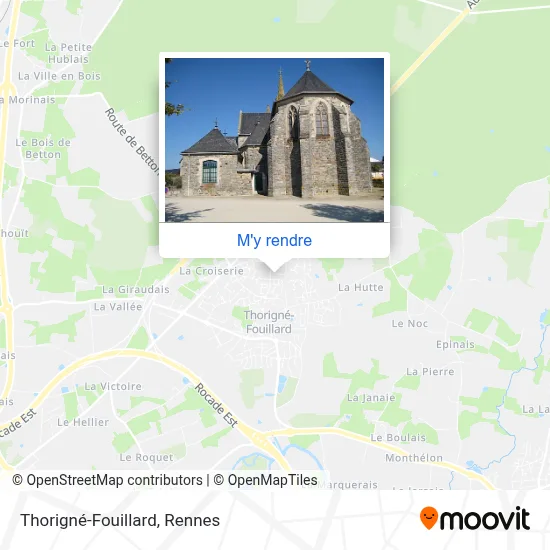 Thorigné-Fouillard plan