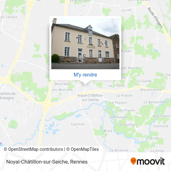 Noyal-Châtillon-sur-Seiche plan