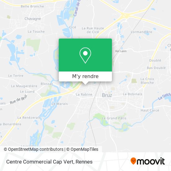 Centre Commercial Cap Vert plan