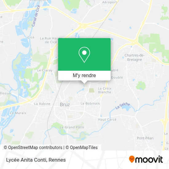 Lycée Anita Conti plan