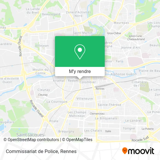 Commissariat de Police plan