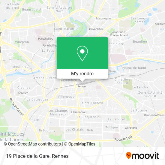 19 Place de la Gare plan