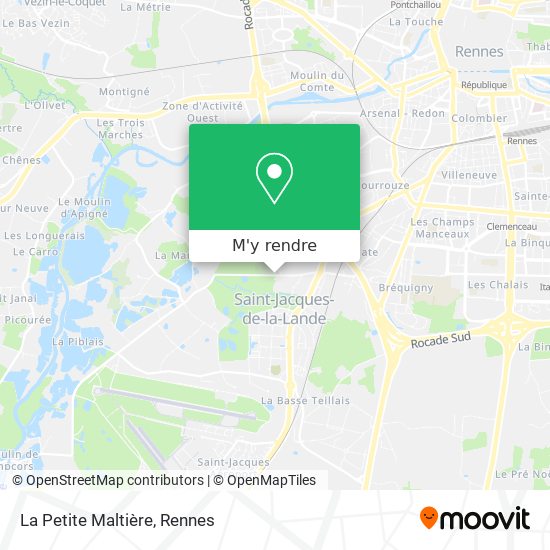 La Petite Maltière plan
