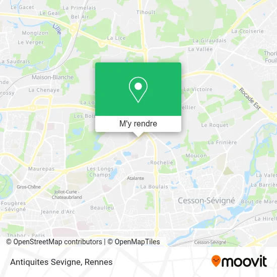 Antiquites Sevigne plan