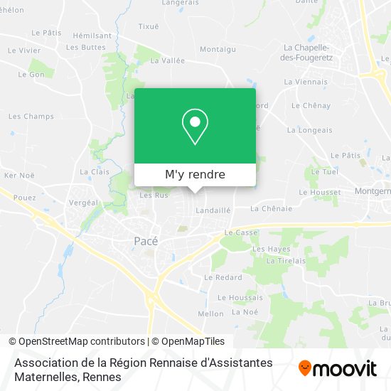 Association de la Région Rennaise d'Assistantes Maternelles plan