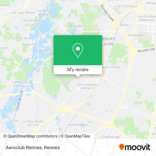 Aeroclub Rennes plan