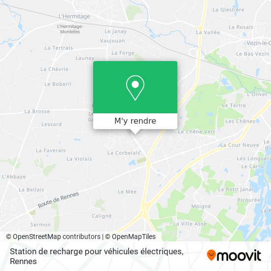 Station de recharge pour véhicules électriques plan