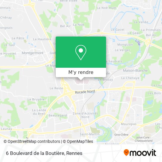 6 Boulevard de la Boutière plan