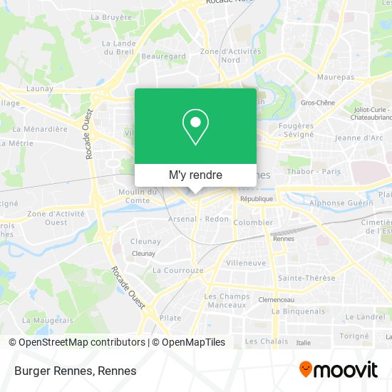 Burger Rennes plan