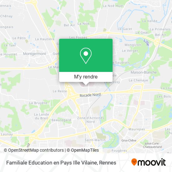 Familiale Education en Pays Ille Vilaine plan