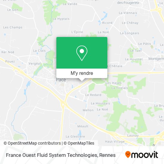 France Ouest Fluid System Technologies plan