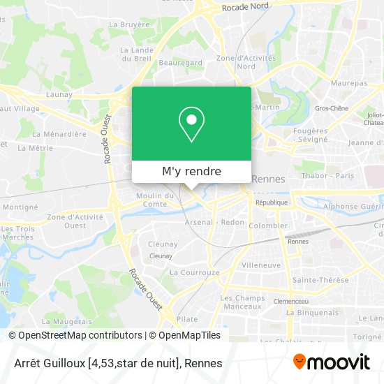 Arrêt Guilloux [4,53,star de nuit] plan