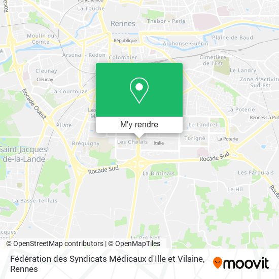 Fédération des Syndicats Médicaux d'Ille et Vilaine plan