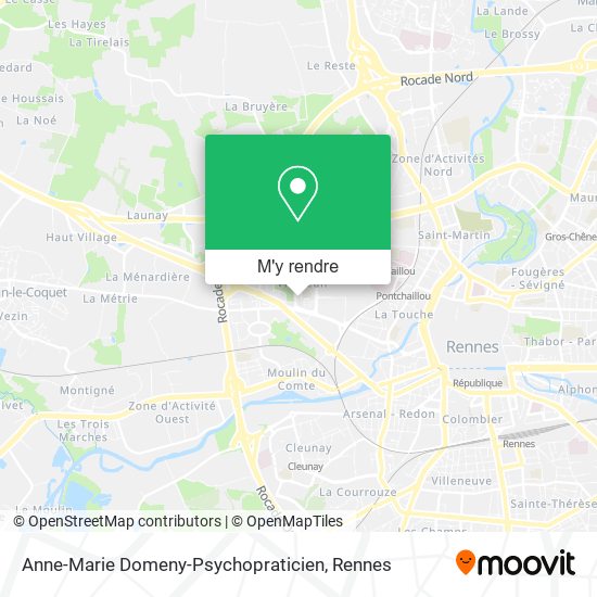 Anne-Marie Domeny-Psychopraticien plan