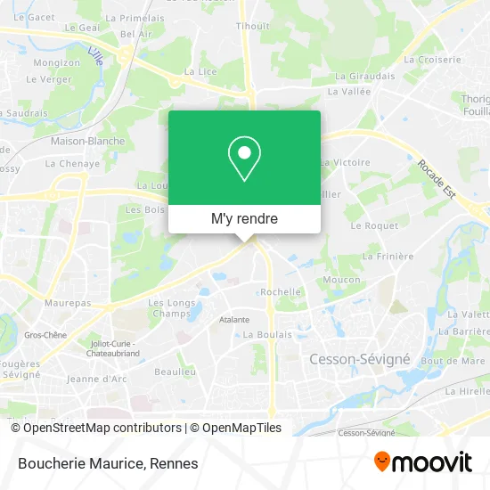 Boucherie Maurice plan