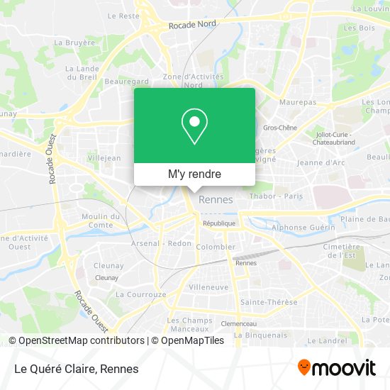 Le Quéré Claire plan