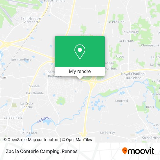Zac la Conterie Camping plan
