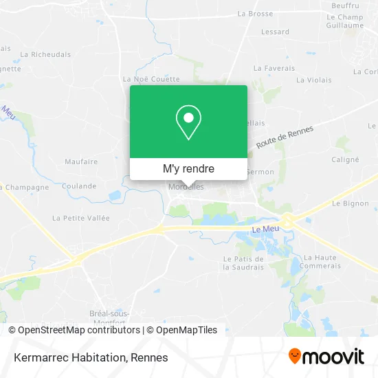 Kermarrec Habitation plan