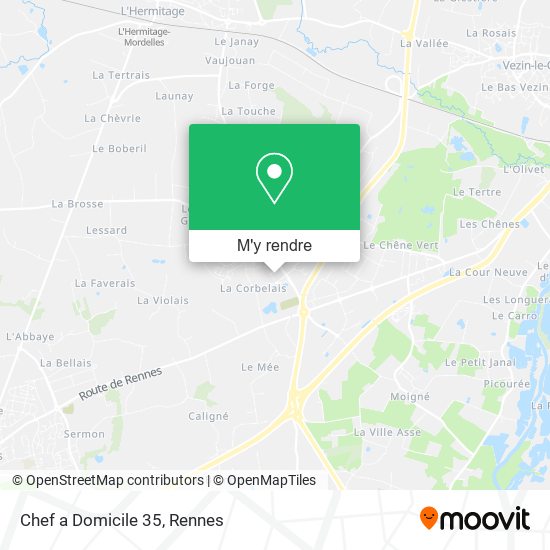 Chef a Domicile 35 plan