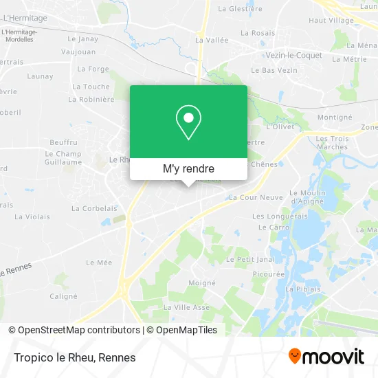 Tropico le Rheu plan