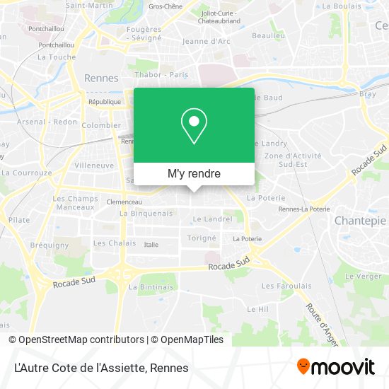 L'Autre Cote de l'Assiette plan
