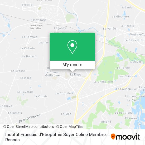 Institut Francais d'Etiopathie Soyer Celine Membre plan