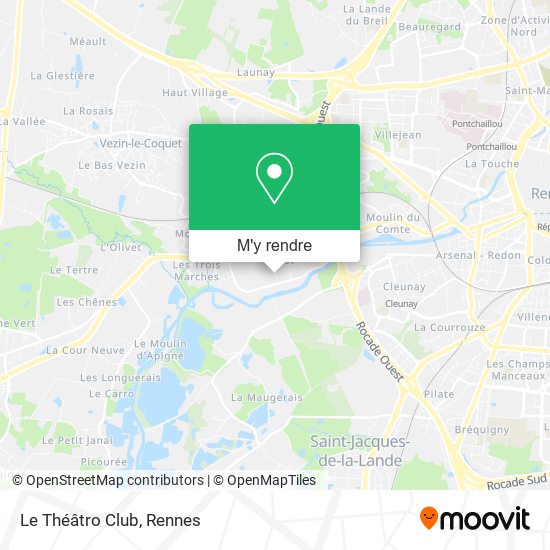 Le Théâtro Club plan