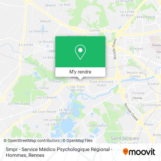 Smpr - Service Médico Psychologique Régional - Hommes plan