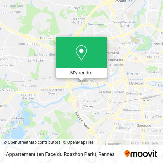 Appartement (en Face du Roazhon Park) plan