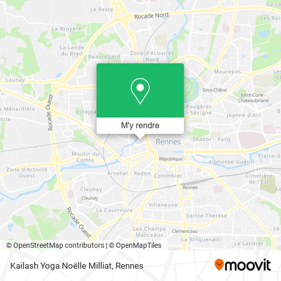 Kailash Yoga Noëlle Milliat plan