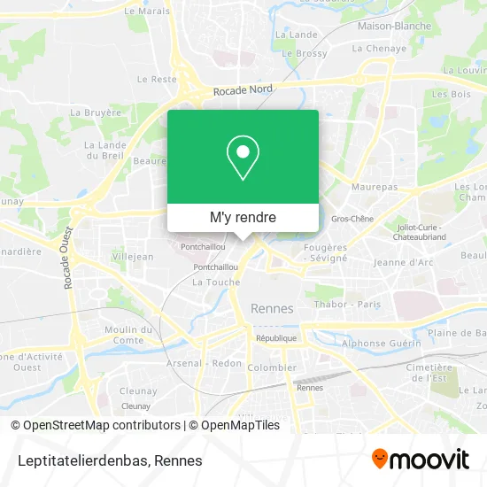 Leptitatelierdenbas plan